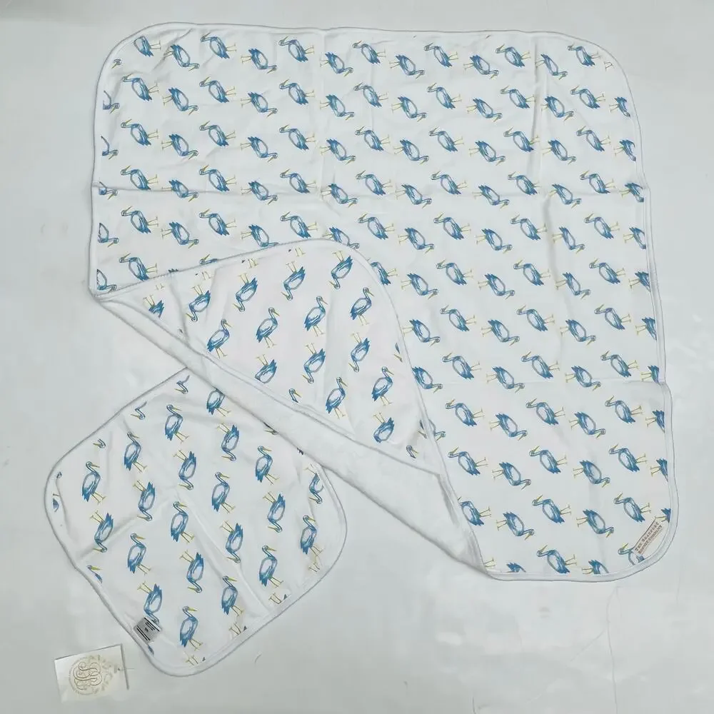 NWT TBBC OS Rub a Dub Set in Sir Proper Stork